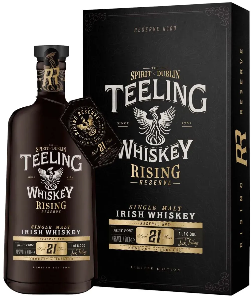 Teeling 21 Jahre - Rising Reserve No. 3 - Ruby Port Cask - Single...