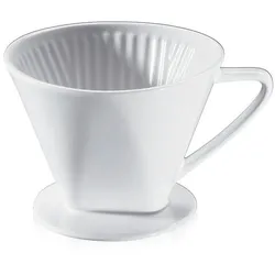 Cilio Kaffeefilter Ø 12 cm Keramik Weiß