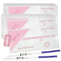 Schwangerschaftstest 50 Stück, Schwangerschaftstest Streifen, Early Pregnancy Test, Hochsensibel, Schnelle und Genaue Schwangerschaftserkennung, Sicher, Zuverlässig und Praktisch