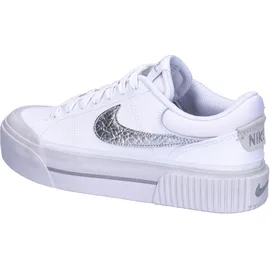 Nike Court Legacy Lift White/Light Bone/Photon Dust/Metallic Silver 40
