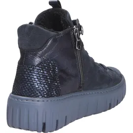 WALDLÄUFER H-Livia Schnürstiefel Blau - 41 EU Weit