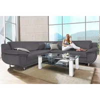 TRENDMANUFAKTUR Ecksofa »Rondo wahlweise mit Schlaffunktion, bequeme Armlehnen, Bestseller«,