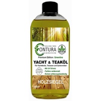 CONTURA Yachtöl Teaköl 250ml Holz Objektöl Teak Holzöl Hartöl Teakmöbel Pflegeöl