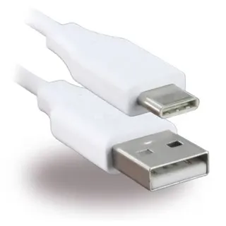 LG Electronics - EAD63849201 / 203 / 204 - Ladekabel USB auf USB Typ C - 1m - Weiss