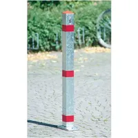 Urbanus Sperrpfosten STA silber kippbar,z.Aufdübeln URBANUS