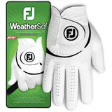 FootJoy WeatherSof weiß/schwarz - s