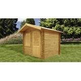 Wolff Finnhaus Caroline 2,9 x 2,7 x 2,34 m natur