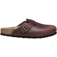 Birkenstock Boston Nubukleder geölt schmal habana 43