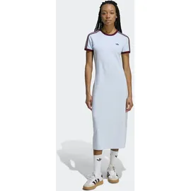 adidas Shirtkleid Blau/Maroon M