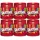 Bonbons Skittles Fruits Kaudragees mit knusprige Hülle 125g 6er Pack