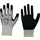 Leipold Handschuhe LeikaFlex® Touch 1464 Gr.8 grau/schwarz EN 388 PSA II 12