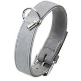 Karlie BUFFALO DENIM Hundehalsband Grau 50 cm