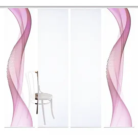 home in green Schiebevorhang ¦ lila/violett ¦ Synthetik ¦ Maße (cm): B: 60 H: 245