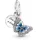 Pandora Schmetterling Blau Silber 790757C01