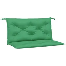 vidaXL Bankauflage 100 x 50 x 7 cm grün 2 St.