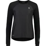 Mons Royale Damen Tarn Merino Bike Wind Longsleeve (Größe S, schwarz)