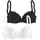 PETITE FLEUR Balconette-BH Damen weiß+schwarz Gr.85A