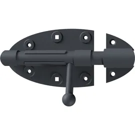 GAH Alberts Ovado Bolzenriegel verzinkt graphitgrau 112 x 72 mm