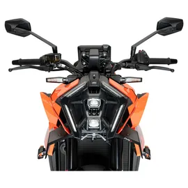 PUIG Winglet Frontspoiler für Motorrad Mattschwarz