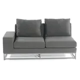 SonnenPartner Unique Loungesofa grau