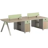 xl moebel gmbh Schreibtisch Gruppenschreibtisch Beige