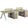 xl moebel gmbh Schreibtisch Gruppenschreibtisch Beige