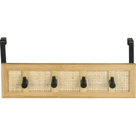 Wenko Garderobe Allegre 4 Haken Schwarz