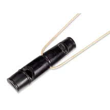 Nobby Büffelhornpfeife Hundepfeife Schwarz 9 cm