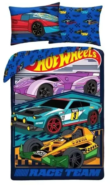 Hot Wheels: Bettwäsche-Set - 140 x 200 cm, 70 x 90 cm