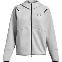 Under Armour Unstoppable Fleece Kapuzenjacke Damen 011 mod gray/black XL