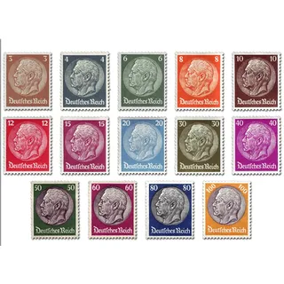 Briefmarken Deutsches Reich - Hindenburg-Medaillon, Michel-Nr.: 482-495, postfrisch