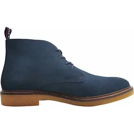 Marco Tozzi by Guido Maria Kretschmer Herren Stiefeletten zum Schnüren aus Wildleder Elegant, Blau 45 - 45