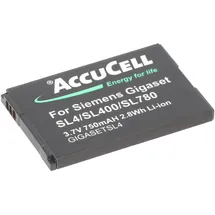 AccuCell Akku passend für Siemens SL4, SL5, SL400, SL78, SL780, SL785, SL788