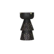 GUTMANN FACTORY Manda Schwarz Mangoholz 65 x 34 cm