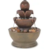 Bonnevie - Zimmerbrunnen mit Pumpe Polyresin CFW477878