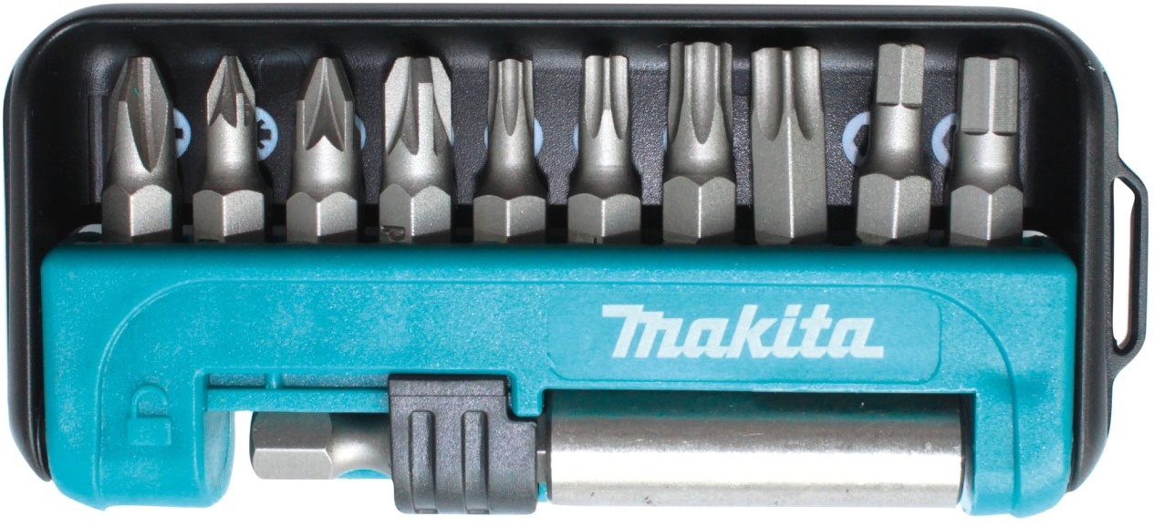 Makita Bit-Set, 11-teilig - PH, PZ, T, 6-kant - D-65006