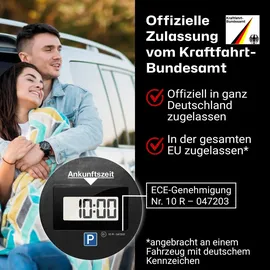 Needit Parkscheibe ParkLite One Schwarz