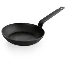 4x Lyoneser Pfanne Ø 28 cm, Eisen Bratpfanne