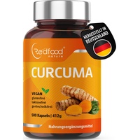 BiO Kurkuma Extrakt ⭐ 500 Kapseln ⭐ hochdosiert 700mg Curcuma Curcumin + Piperin