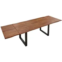 Sam Baumkantentisch Akazie nougatfarben 180 (280) x 90 cm
