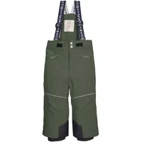 KILLTEC first instinct by killtec Kinder Skihose/Funktionshose mit Trägern und Schneefang FISW 48 MNS SKI PNTS, moos, 122/128, 43392-000