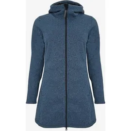 Elkline Morning Dew Damen Winddichter Strick-Fleecemantel | Blau | 42