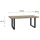 Forte Couchtisch Artisan Eiche 110 x 45 x 60 cm