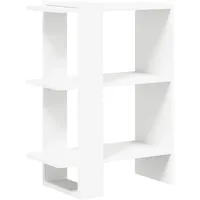 vidaXL Bücherregal 52 x 25 x 71,5 cm Weiß