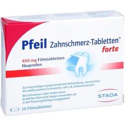 Pfeil Zahnschmerz-Tabletten forte 400mg