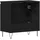 vidaXL Waschbeckenunterschrank Schwarz Eiche 58x33x60 cm