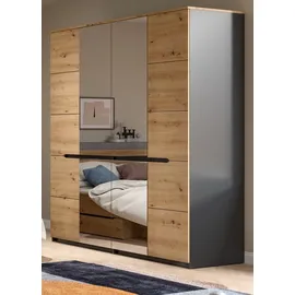 inn.furn Drehtürenschrank Cooper 180 x 198 x 59 cm Beige