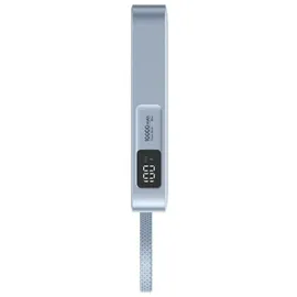 UGREEN PB773 MagFlow 10.000mAh 25W Magnetic Wireless Powerbank Qi2 integriertes 30W USB-C Schnellladekabel MagSafe-kompatibel silbe (65958B)