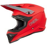 O'Neal 1SRS SOLID Motocross Helm, Rot Größe L