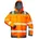 Warnschutz-Winterjacke 2in1 Orange/Grau XL